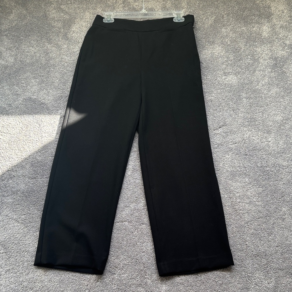 New without tags Talbots wide-leg black dress pants